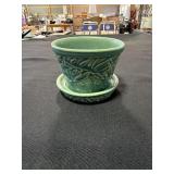 McCoy small turquoise planter