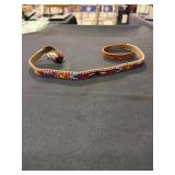 Indian bead belt size 34