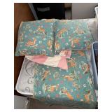 Homemade pillows and pillow sham with
