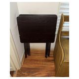 3 Television tray tables (some wear), 2 Almost