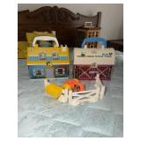 Fisher Price Family Farm lunch box case and