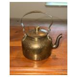 Brass tea kettle