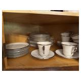 Lenox Solitare dinner, salad and bread plates,
