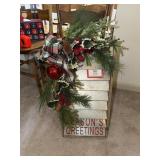 Seasons Greeting holiday decoration