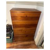 Chest with 4 drawers 21 X 13 X 33.75
