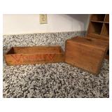 VC Cooper Sharp Cheese Food wooden box and