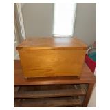 Toy chest- storage box with handles