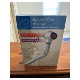 Infrared heat massager