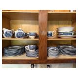 Liberty Blue china including dinner, salad