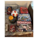 Old game lot including Melissa & Doug Hangman,