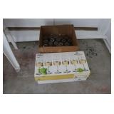 Box lot - Glasses including Libbey 18 pc wine
