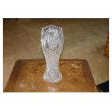 Brilliant cut crystal vase 12'