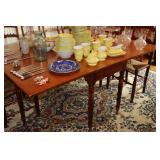 Pine drop leaf swing leg dinning table 21' x