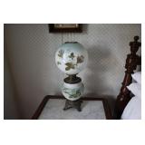 Gone with the Wind parlor lamp converted to