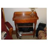 Pine washstand 26' x 15.5' 32' T (contents not
