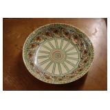 Hand painted serving bowl marked made in