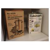 Cuisinart 3 cup food processer and West Bend 36