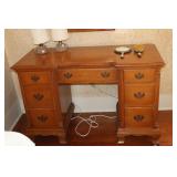 Kling Furniture Co. maple desk (46X20X30H) and