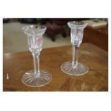Waterford crystal 6' candlesticks