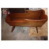Pine rocking cradle 40'x26'x18.5'T