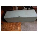 Painted wood crate 49'x16'x14'T