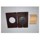 Waltham 8-Day Dash Clock in wooden box (hands in