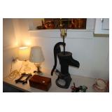 #2 Red Jacket Mfg pitcher pump converted to table