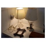 2 - Oil lamps converted to electric and small