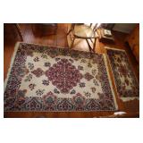 Area rug 'Gul Fareng pattern' 47X69 and small