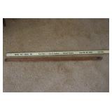 2 Yard sticks - 1 marked Snow Hill Grain Inc