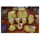 70 pcs Johnson Bros Heritage yellow ironstone