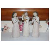 3 Willow Tree Angel figurines - Angel of