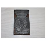 Letterpress Block 'When the boss raised your
