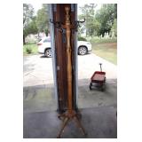 Maple wood coat rack 63'T