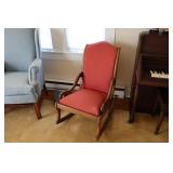 Victorian highback rocker