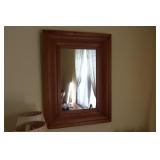 Pine mirror 19X26