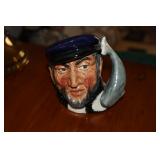 Royal Doulton Captain Ahab toby mug