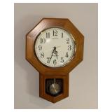 Ingraham regulator wall clock