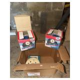 Box containing 2 Sea Bowld marine fans