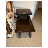 2 Pine tiered end tables