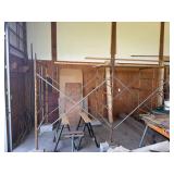 7 Sections of scaffolding (buyer must disassemble