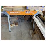 2 Speedhorse 1500 lb saw horses