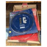 Box lot of 5 band saw blades including Bosch