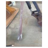 Pair of hand tong nippers with 10 foot shaft