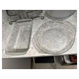 Princess House Fantasia loaf pan & 2 pie plates