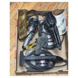 Craftsman power tool lot - planer, sander and
