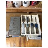 Craftsman drill bit index and chisels