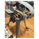 Craftsman belt & disc sander combo on a metal