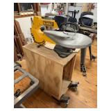 DeWalt DW788  20' scroll saw with homemade