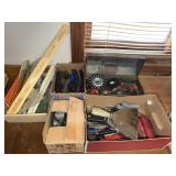 Lot - wire wheel brushes, stripper brushes,